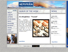 Tablet Screenshot of hemifran.com